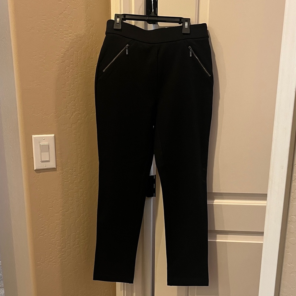 INC International Concepts Women's Black Trousers